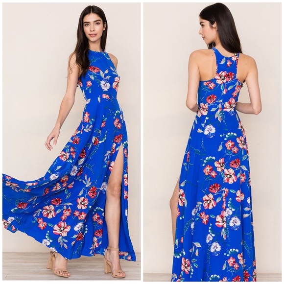 Yumi Kim Dresses & Skirts - Yumi Kim Silk floral maxi dress
